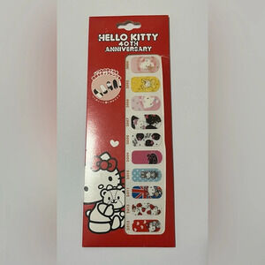 Hello Kitty 40th Anniversary Nail Stickers